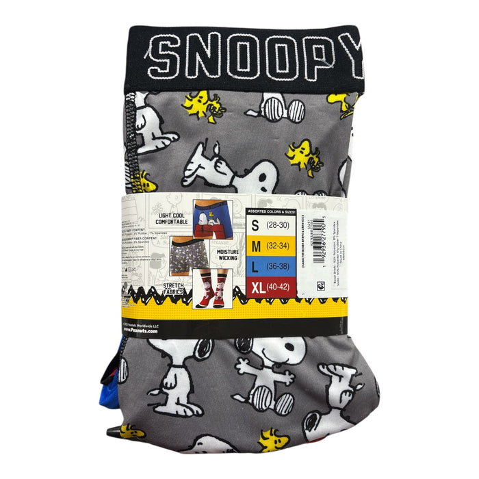 Licensed Character Men's 2 Pack Boxer Brief with Athletic Crew Socks Set
