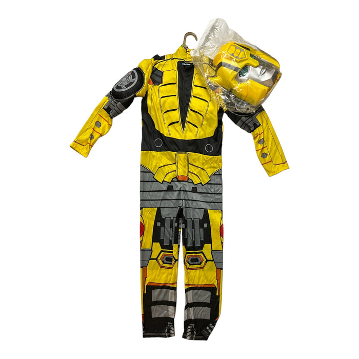 Disguise Boy's Transformers Bumblebee Dress Up Halloween Jumpsuit & Mask Costume