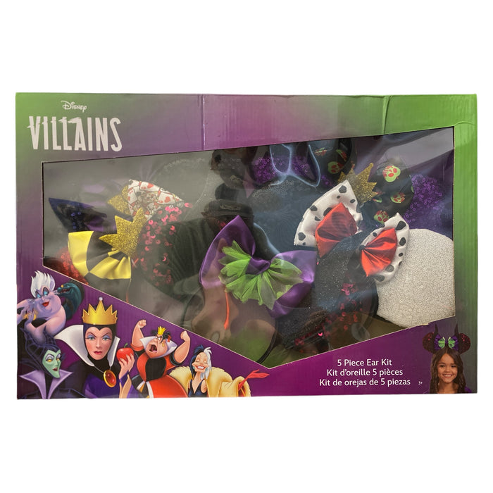 Disguise Disney Villains Dress Up Ear Headband Set, 5 Piece