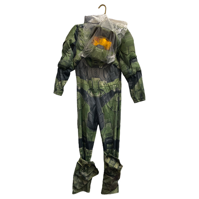 Disguise Kid's Licensed Halo Master Chief Deluxe Costume with Helmet