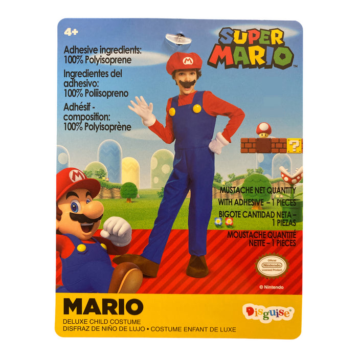 Disguise Boy's Super Mario Deluxe Dress Up Halloween Costume