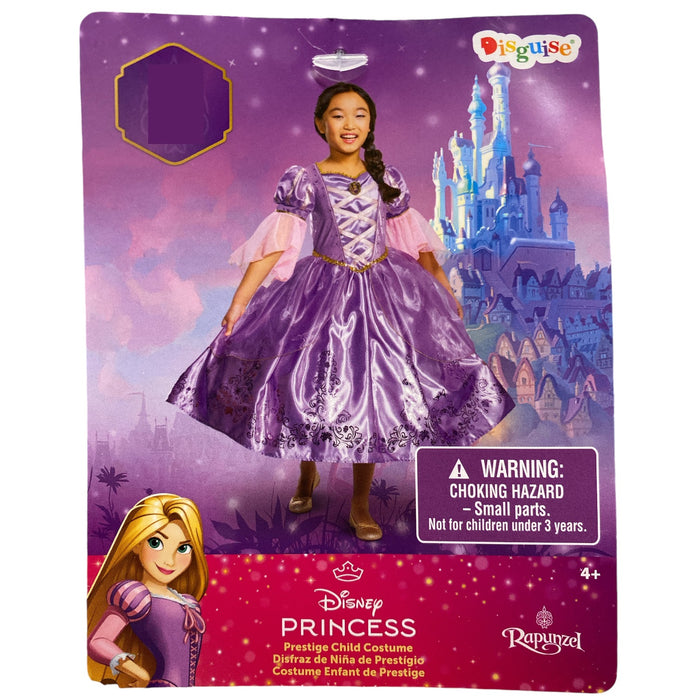 Disguise Girl's Disney Premium Princess Costume Gown, Rapunzel