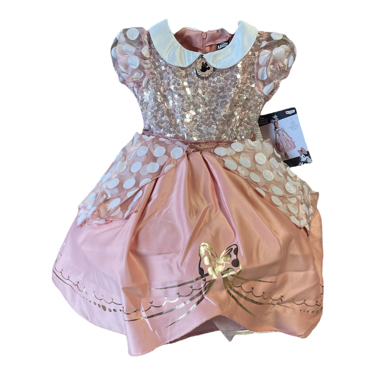 Disfraz Disguise Deluxe Minnie Mouse Rosa Con Lentejuela + | Meses Sin