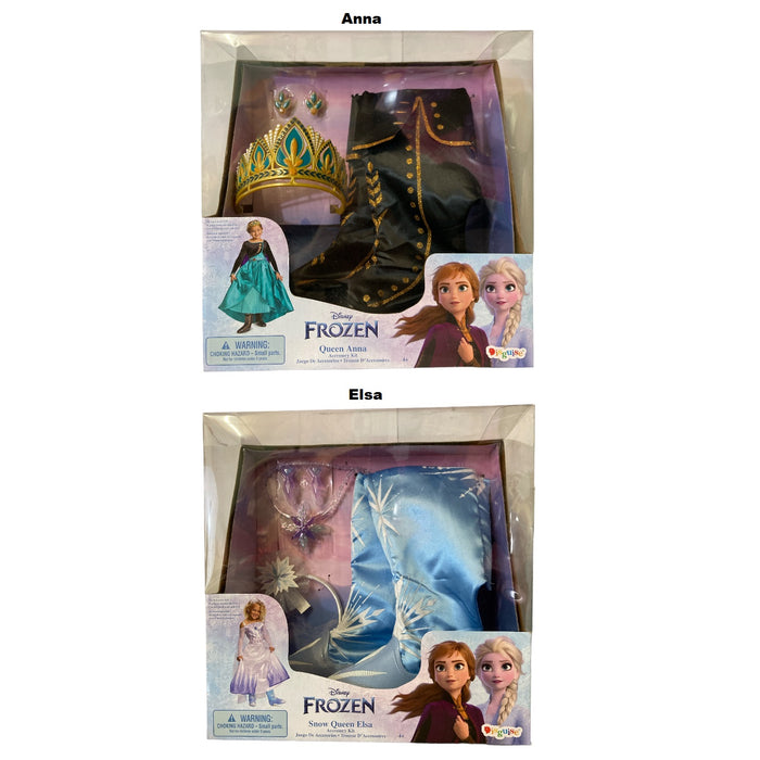 Disguise Girl's Disney Frozen Princess Dress Up Pretend Play Accessory Kit