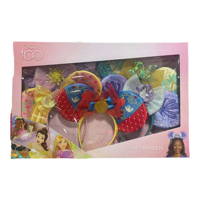 Disguise Disney 100 Princess Ear Headband Set, 5 Piece