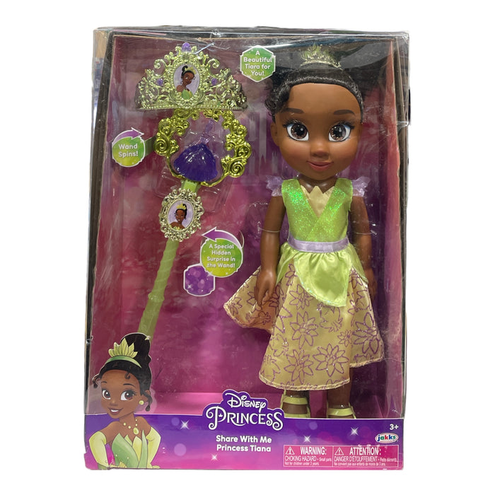 Disney Princess Share with Me Tiana Toddler Doll with Child-sized Accessories