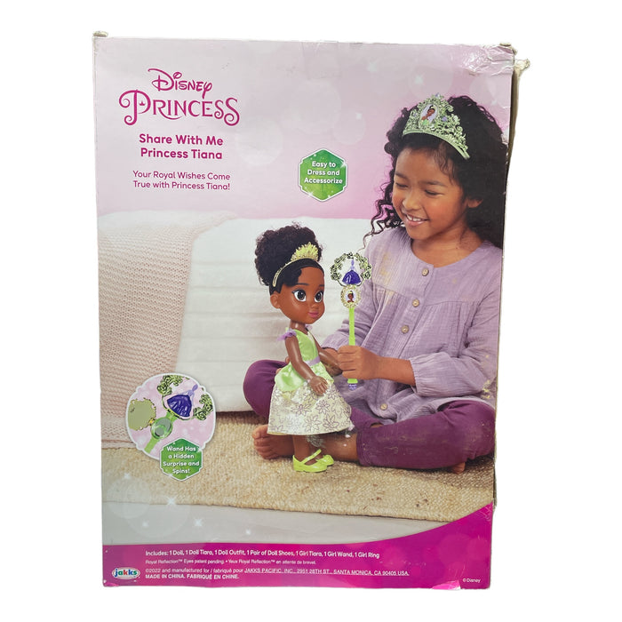 Disney Princess Share with Me Tiana Toddler Doll with Child-sized Accessories