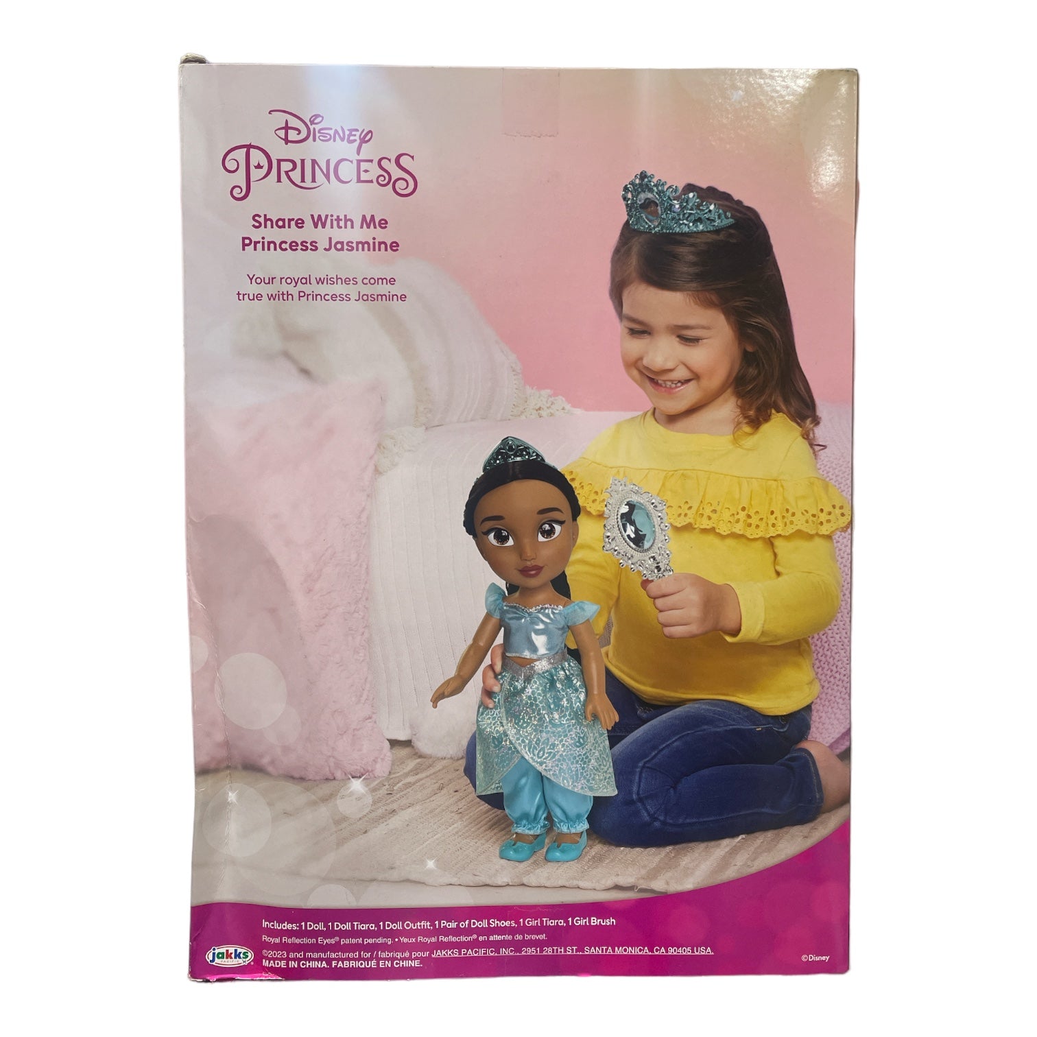 Disney Princess Share With Me Jasmine Toddler Doll With Child-sized Ac ...