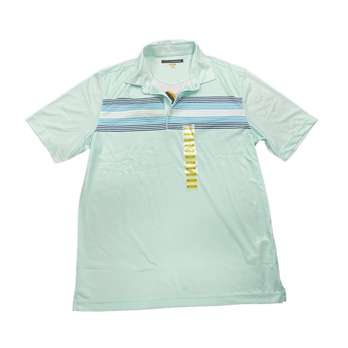 Greg Norman Men's Play Dry Moisture Wicking UPF 30+ Short Sleeve Polo Shirt