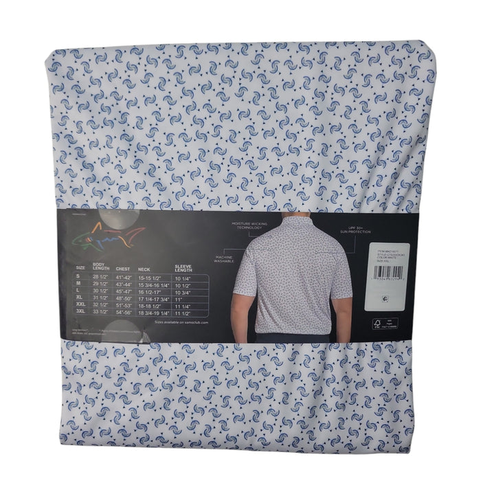 Greg Norman Men's Moisture Wicking Performance Golf Polo