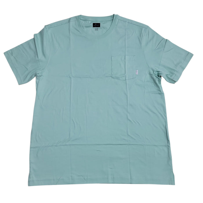 Greg Norman Relaxed Fit 100% Cotton Soft Pocket Short Sleeve Tee