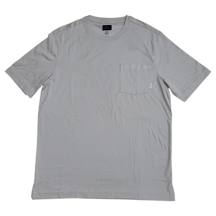 Greg Norman Relaxed Fit 100% Cotton Soft Pocket Short Sleeve Tee