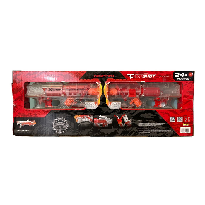 Zuru X-Shot Faze Clan Respawn 2-Pack with 24 Dart Balls