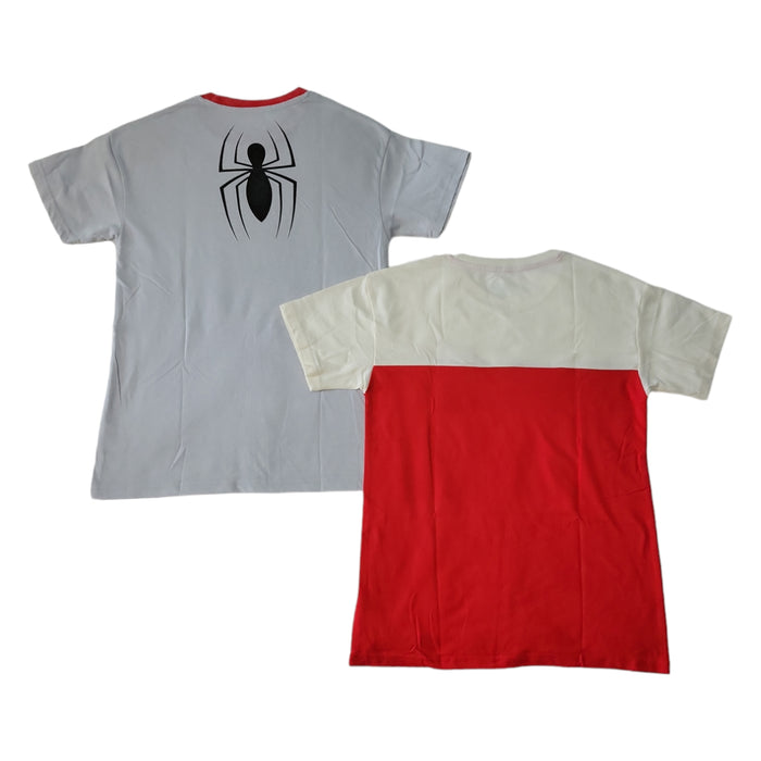 Character Boy's 2-Pack Soft & Comfortable Crewneck Short Sleeve Tee