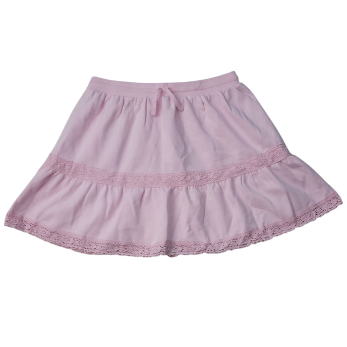 Treasures By Shabby Chic Women's Lace Hem Soft Skirt