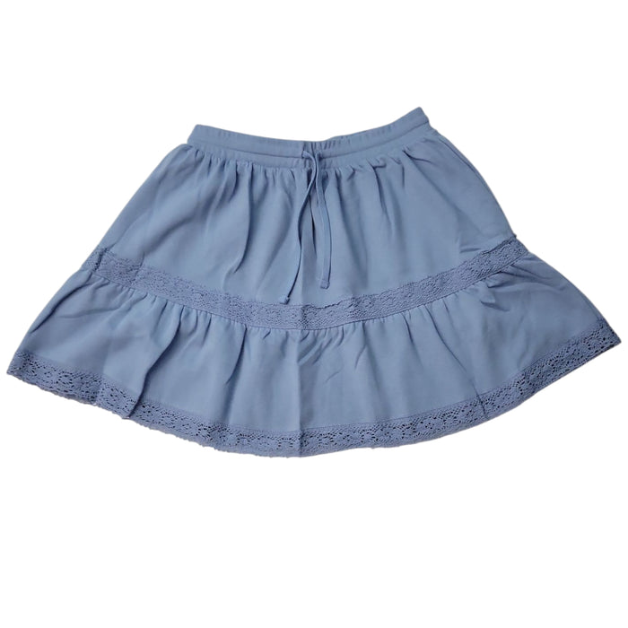 Treasures By Shabby Chic Women's Lace Hem Soft Skirt