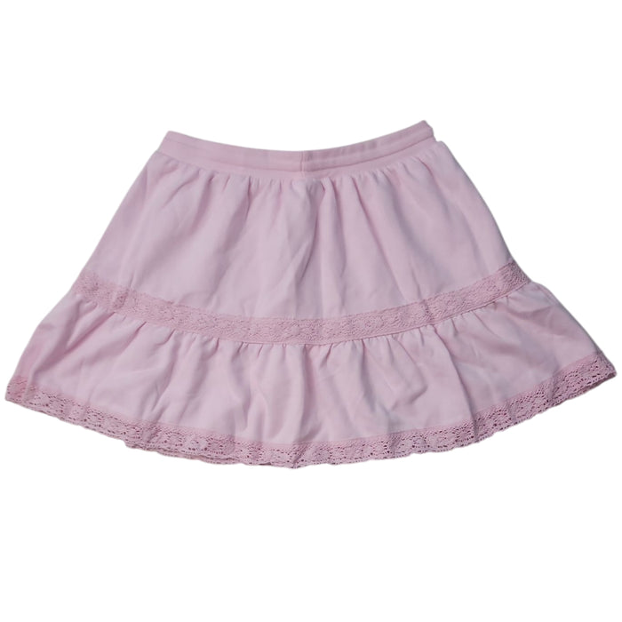 Treasures By Shabby Chic Women's Lace Hem Soft Skirt