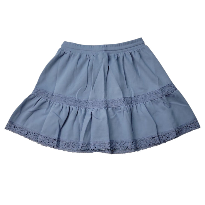 Treasures By Shabby Chic Women's Lace Hem Soft Skirt