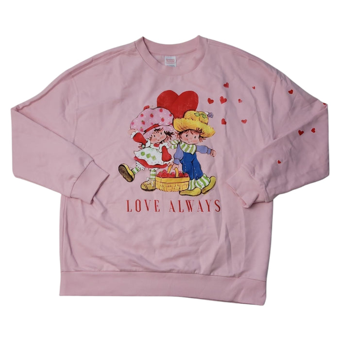 Character Women's Valentine's Day Crew Neck Sweatshirt