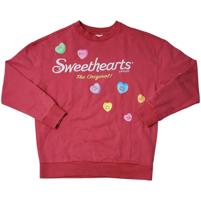 Character Women's Valentine's Day Crew Neck Sweatshirt