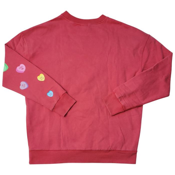 Character Women's Valentine's Day Crew Neck Sweatshirt