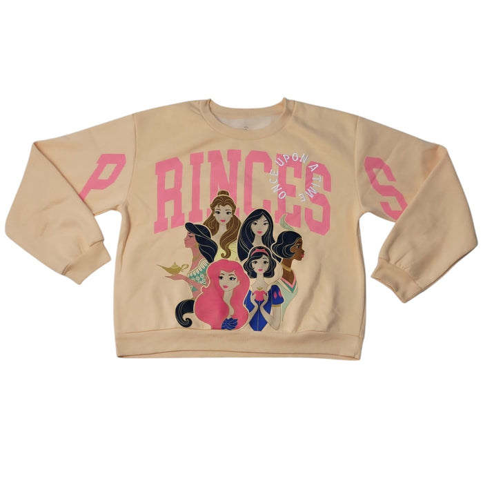 Character Girls Soft Crewneck Graphic Print Sweatshirt