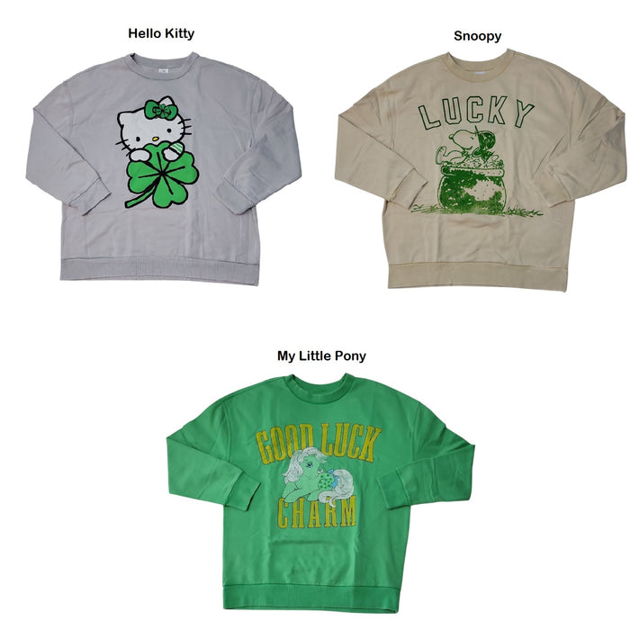 Women's Character St. Patrick's Day Crewneck Sweatshirt