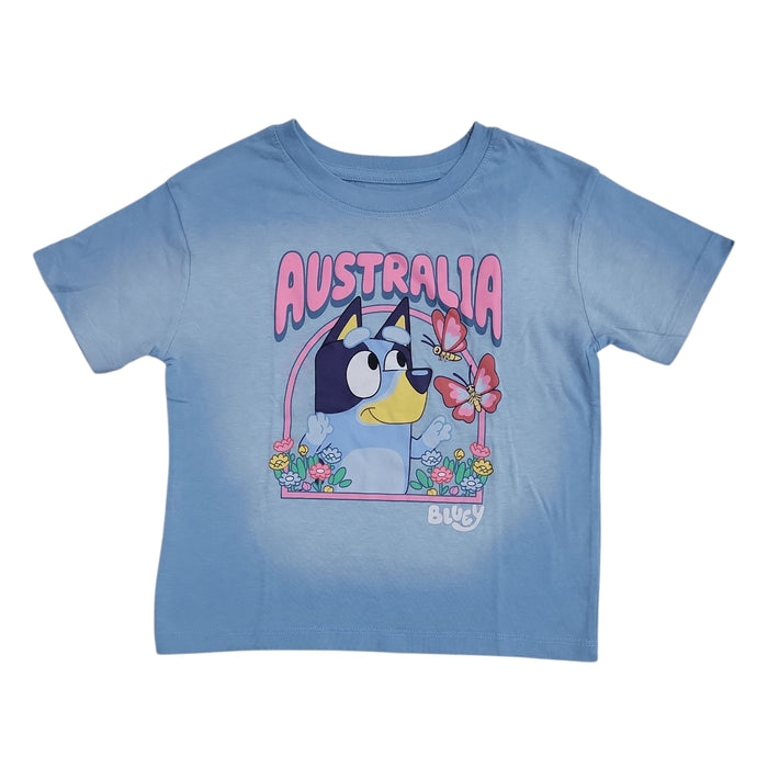 Character Kids Girls Crewneck Vintage Short Sleeve Graphic Tee