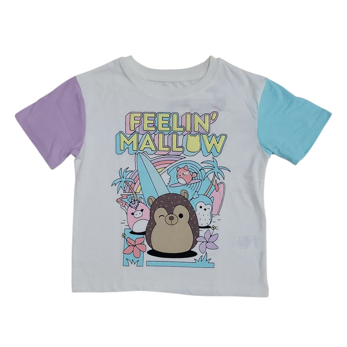Character Kids Girls Crewneck Vintage Short Sleeve Graphic Tee