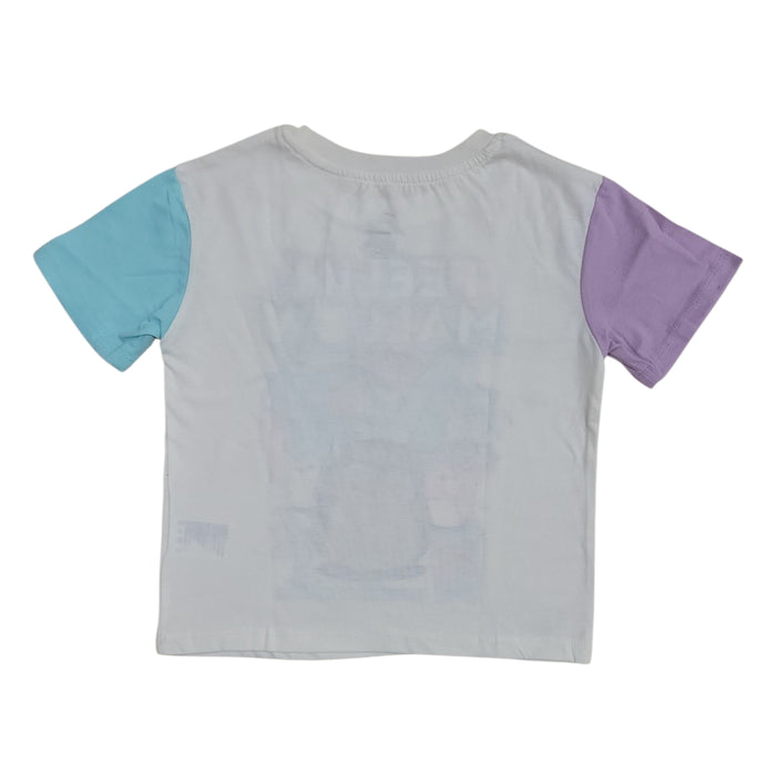 Character Kids Girls Crewneck Vintage Short Sleeve Graphic Tee