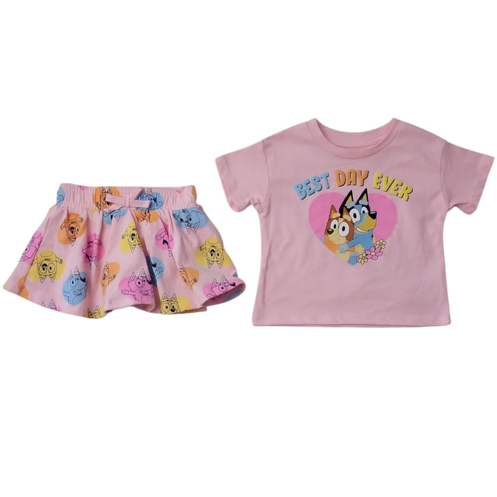 Character Toddler Girl's 2-Piece Bottom & T-Shirt Set