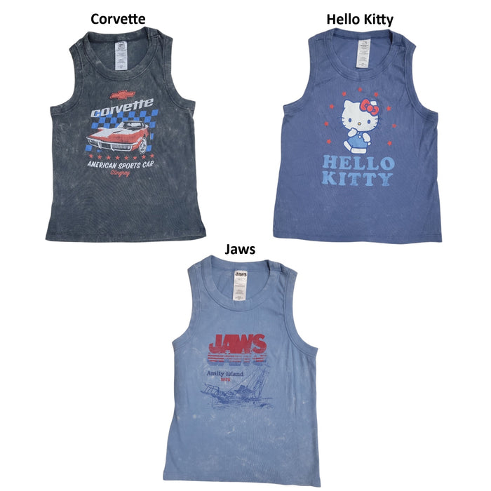 Women's Character 4th of July Stretch Relaxed Fit Comfort Tank Top