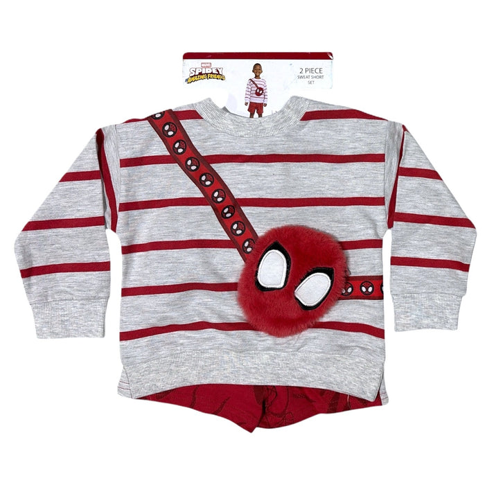 HIS International Toddler Boys Character Sweatshirt & Sweat Short Set