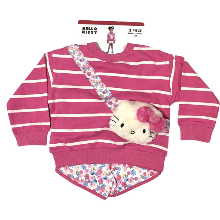 HIS International Toddler Girls Character Sweatshirt & Sweat Short Set
