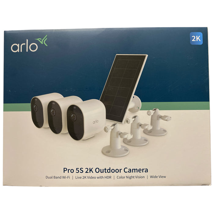 Arlo Wireless 2K Pro 5S Spotlight Security Cameras, 3pk, VMK4360P