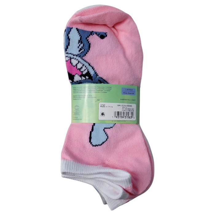 Character Toddler Youth Soft Stretch Comfortable No Show Socks, 12 Pack