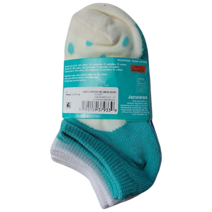 Character Toddler Youth Soft Stretch Comfortable No Show Socks, 12 Pack