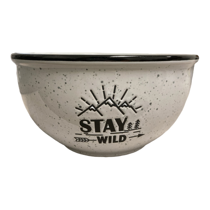Member's Mark Stoneware 4-Piece Adventure Bowl Set, White