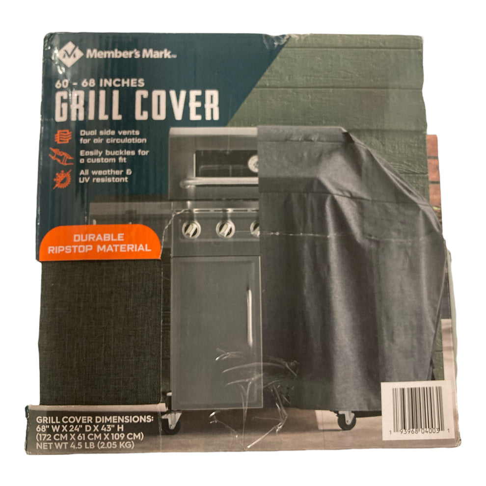 Member's Mark WeatherResistant Grill Cover, Fits 68" Grills Ewirelessgear