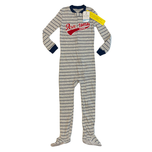 Member's Mark Toddler Boy My Favorite Sleeper Awesome Napper Zip Up Footed PJs