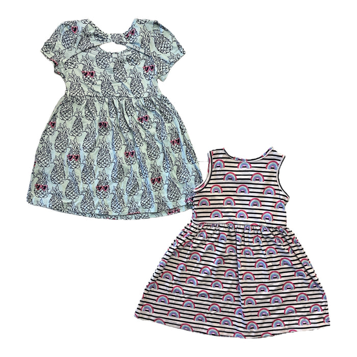 Member's Mark Girl's Super Soft & Twirly 2-Pack Flip Flop Dresses