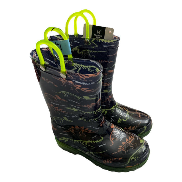 Member's Mark Boy's Lightweight Waterproof Light-Up Rain Boots