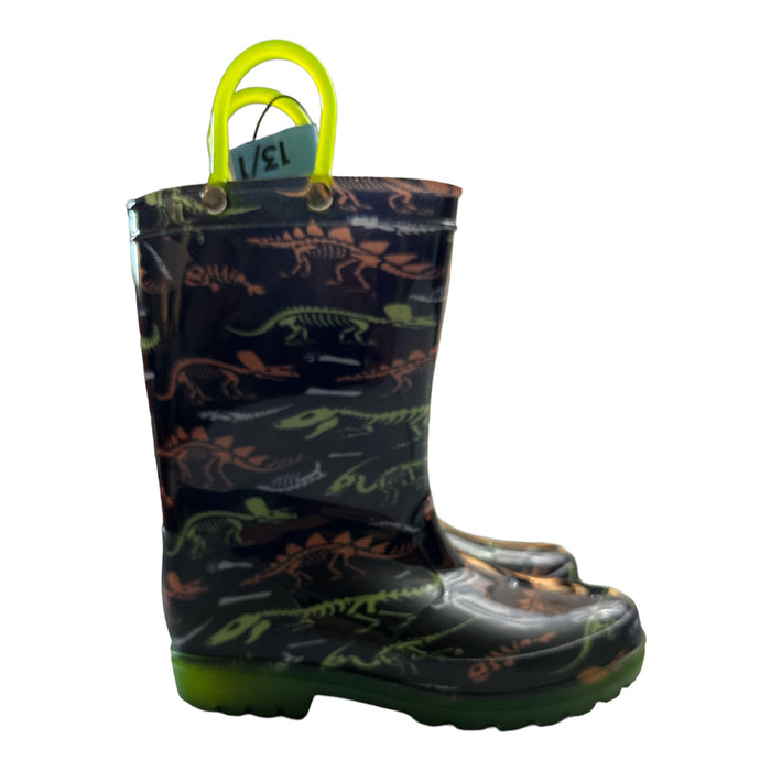 Member's Mark Boy's Lightweight Waterproof Light-Up Rain Boots