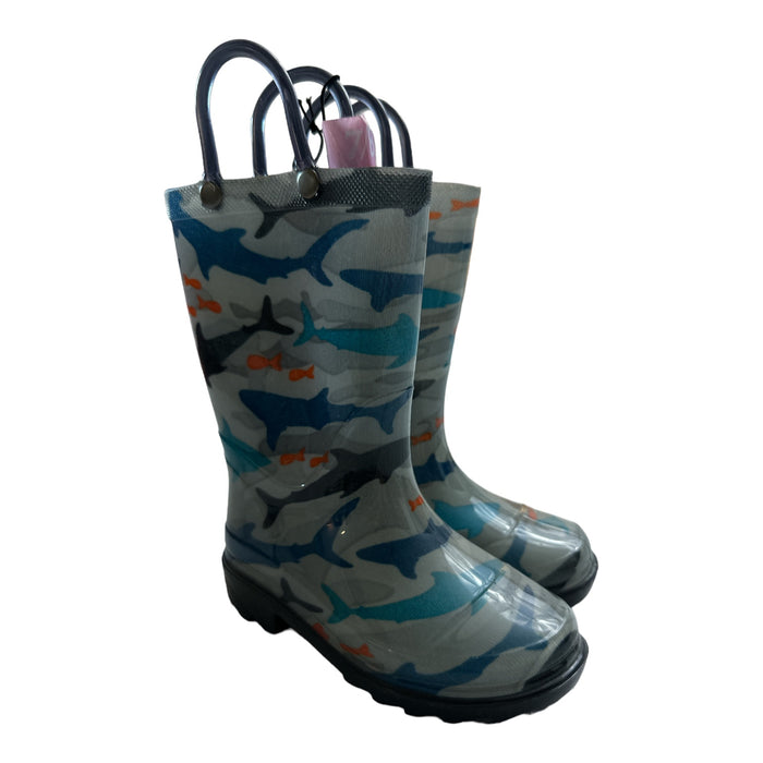 Member's Mark Boy's Lightweight Waterproof Light-Up Rain Boots