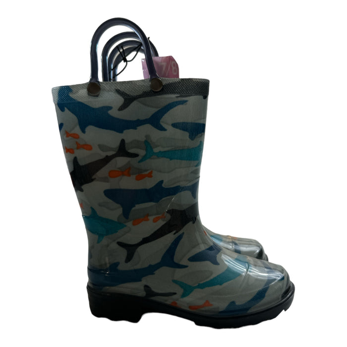 Member's Mark Boy's Lightweight Waterproof Light-Up Rain Boots