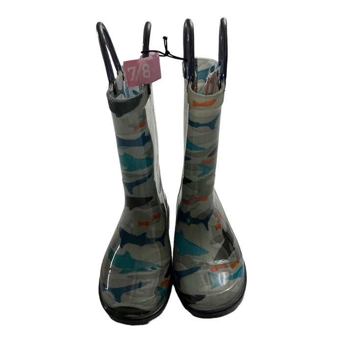 Member's Mark Boy's Lightweight Waterproof Light-Up Rain Boots