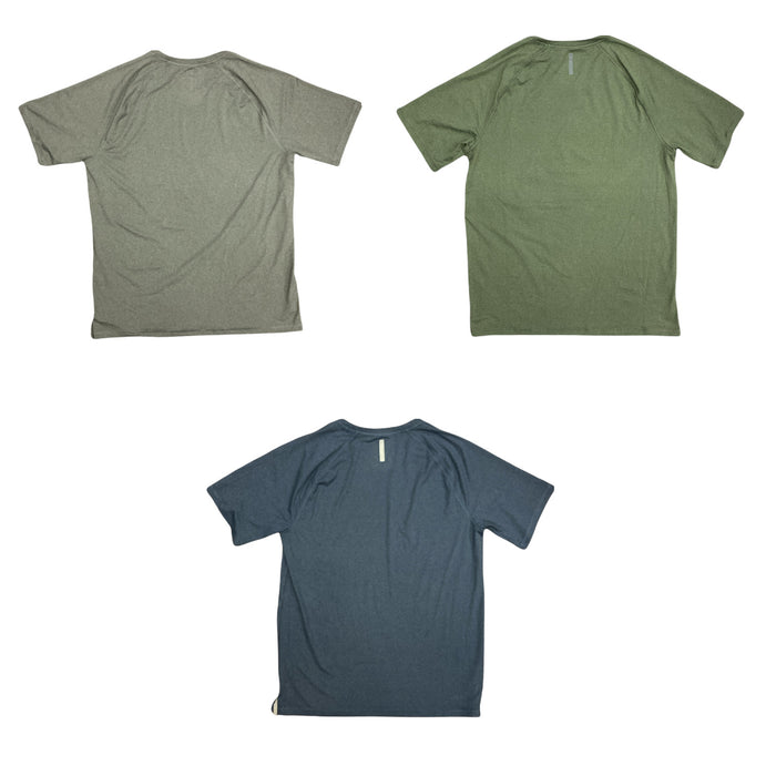 Member's Mark Men's Crew Neck Raglan Short Sleeve Active Performance Tee