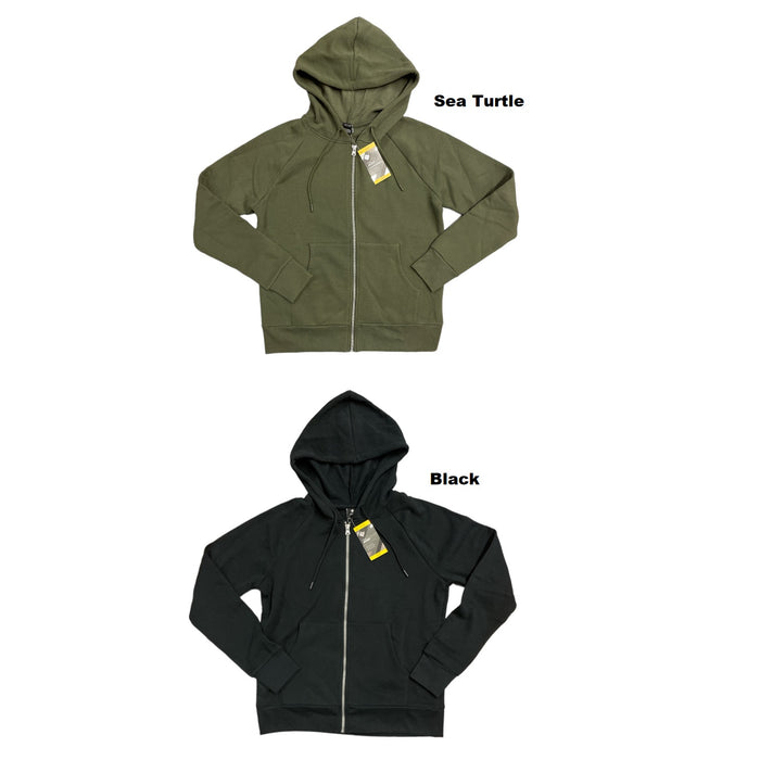Member's Mark Women's Warm Fleece Zip Up Hoodie Jacket With Pockets