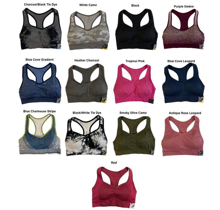 Member's Mark Women's Seamless Racerback Pullover Sports Bra