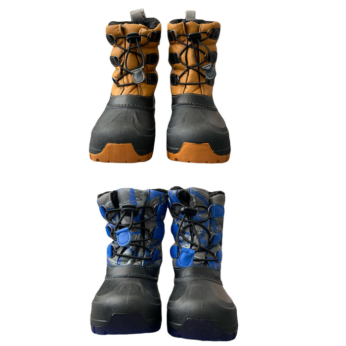 Member's Mark Little Boy's Water Resistant Cold Rated Snow Boots W/ Warm Lining